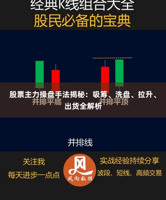 股票主力操盘手法揭秘：吸筹、洗盘、拉升、出货全解析
